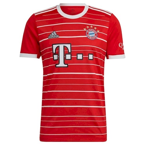 Bayern München Hjemmedrakt 2022-23 | Røde og Hvite Striper