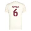 Bayern München Kimmich 6 Hvit Tredjedrakt 2023 24