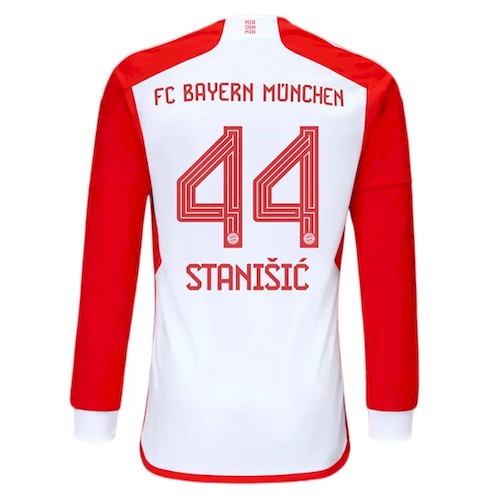 Bayern München Stanišić 44 Langermet Hjemmedrakt 2023-24