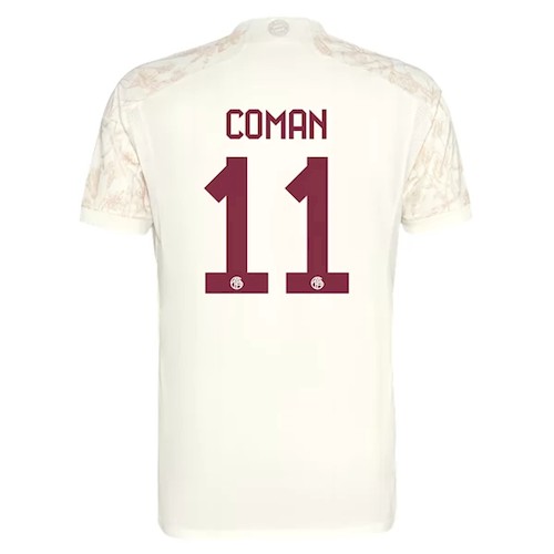 Bayern München Coman 11 Tredjedrakt 2023 24 | Offisiell