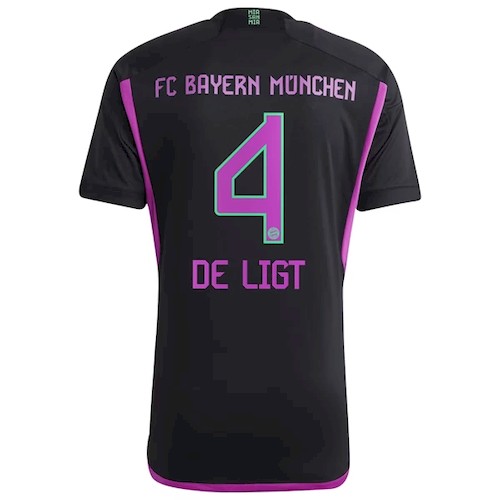 Bayern München De Ligt 4 Bortedrakt 2023-24 | Adidas