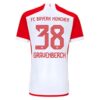 Bayern München Gravenberch 38 Hjemmedrakt 2023 24 | Rød Drakt