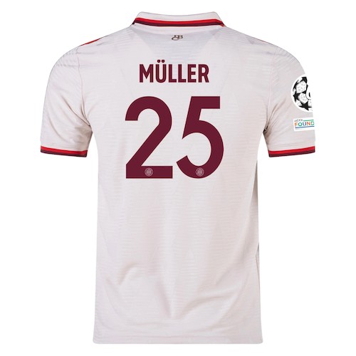 Bayern München Müller 25 Tredjedrakt 2024-25 | Ny Sesong