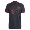 Bayern München Tredjedrakt 2022 23 | Mørkegrå med Røde Detaljer