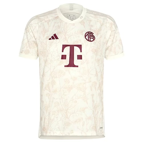 Bayern München Tredjedrakt 2023-24 | Cremehvit med Blomstermønster