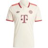 Bayern München Tredjedrakt 2024 25 | Cremehvit Polo med Røde Detaljer