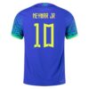Brasil Neymar Jr 10 Bortedrakt 2022