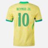 Brasil Neymar Jr 10 Hjemmedrakt 2024 Offisiell Fotballdrakt