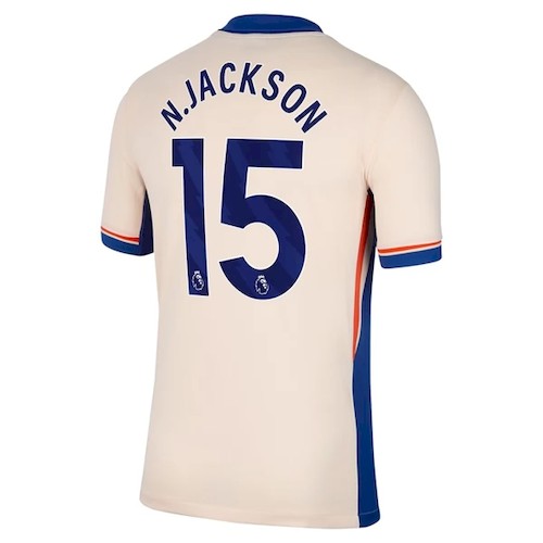 Chelsea FC N.Jackson 15 Bortedrakt 2024-25 | Offisiell Drakt