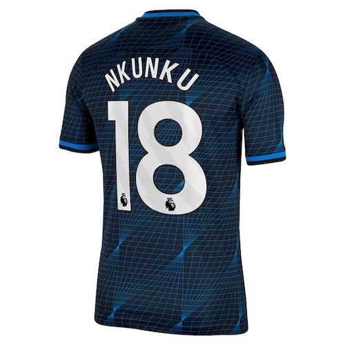 Chelsea FC Nkunku 18 Bortedrakt 2023-24 | Offisiell Drakt