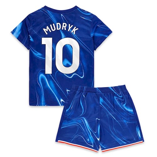 Chelsea Mudryk 10 Barn Hjemmedrakt 2024-25 – Offisiell