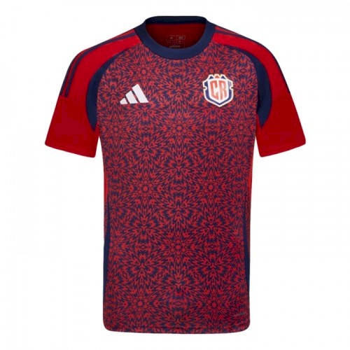 Costa Rica Hjemmedrakt 2024 Adidas Rød Fotballdrakt