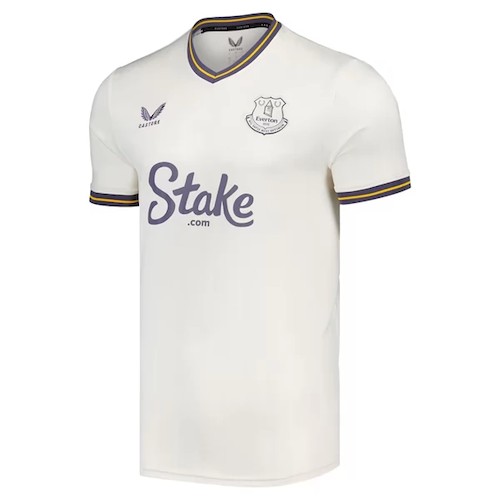 Everton Tredjedrakt 2024 25 | Hvit Offisiell Castore Fotballdrakt