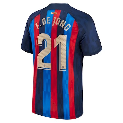 FC Barcelona F De Jong 21 Hjemmedrakt 2022 23 | Offisiell Drakt