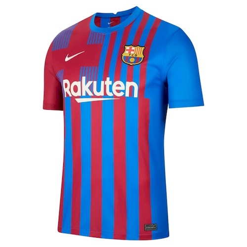 FC Barcelona Hjemmedrakt 2021-22 | Offisiell Rød-Blå Fotballdrakt