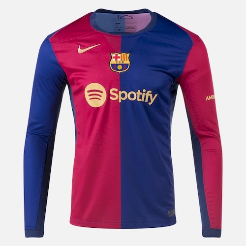 FC Barcelona Hjemmedrakt 2024 25 | Langermet Nike Fotballdrakt