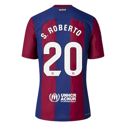 Barcelona Sergi Roberto 20 Hjemmedrakt 2023 24 | Offisiell Drakt