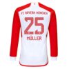 Kjøp Bayern München Thomas Müller 25 Hjemme Fotballdrakt 2023 24