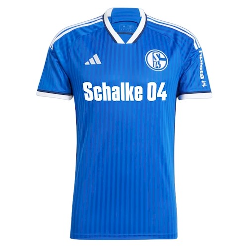 FC Schalke 04 Hjemmedrakt 2023 24 | Kongeblå med Hvite Striper