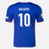 Frankrike Mbappé 10 Hjemmedrakt 2024 Offisiell Nike