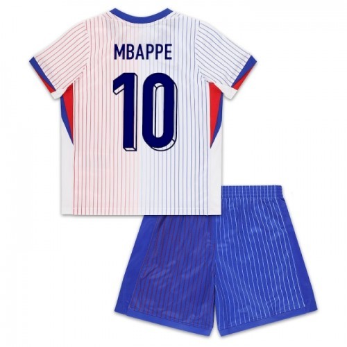 Frankrike Mbappé 10 Barn Borte Draktsett 2024