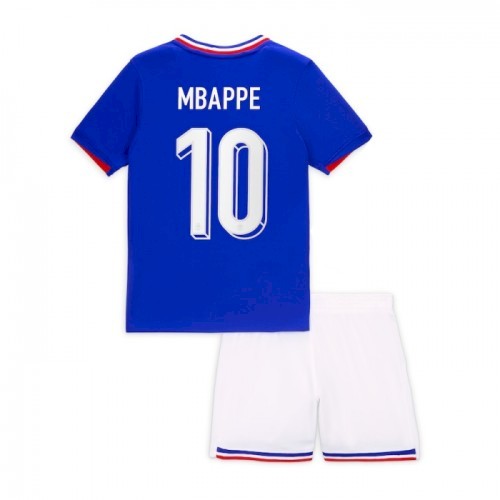 Frankrike Mbappé 10 Barn Hjemme Draktsett 2024