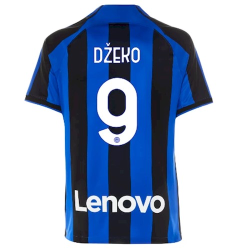 Inter Milan Džeko 9 Hjemmedrakt 2022-23 – Kjøp Nå