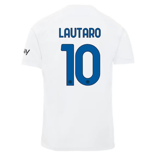 Inter Milan Lautaro 10 Bortedrakt 2023-24 – Kjøp Nå