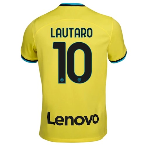 Inter Milan Lautaro 10 Tredjedrakt 2022-23 – Kjøp Nå