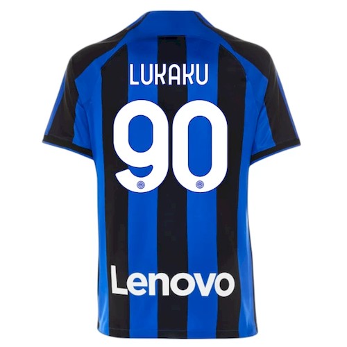 Inter Milan Lukaku 90 Hjemmedrakt 2022-23 – Kjøp Nå