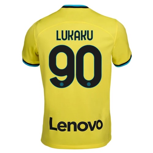 Inter Milan Lukaku 90 Tredjedrakt 2022-23 – Kjøp Nå