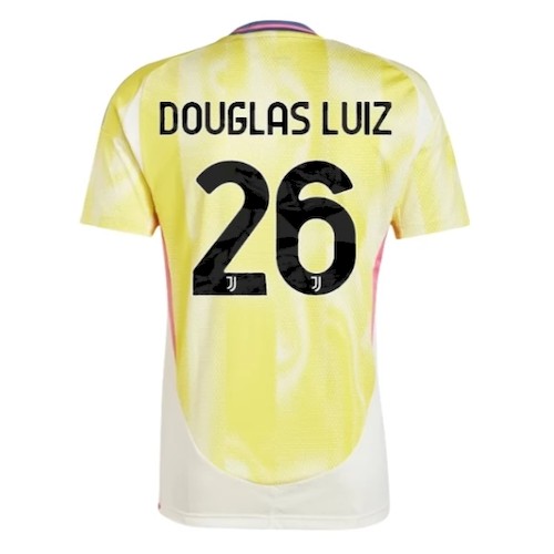 Juventus Douglas Luiz 26 Bortedrakt 2024-25 – Kjøp Nå