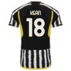 Juventus Kean 18 Hjemmedrakt 2023 24 Kjøp Nå