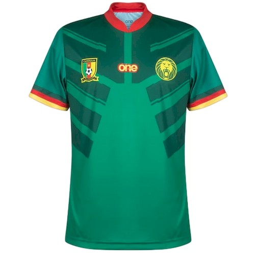Kamerun Hjemmedrakt 2022 Offisiell Fotballdrakt