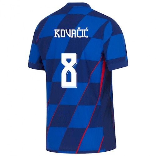 Kroatia Kovačić 8 Bortedrakt 2024 – Nike Svart