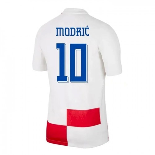 Kroatia Modrić 10 Hjemme Fotballdrakter 2024