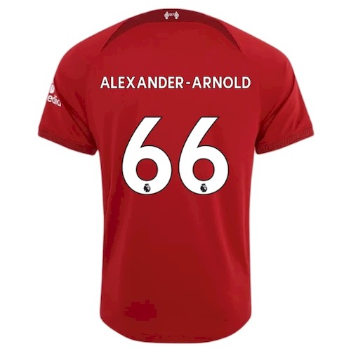 Liverpool FC Trent Alexander-Arnold 66 Hjemmedrakt 2022/23