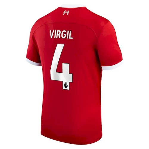 Liverpool FC Virgil van Dijk 4 Hjemmedrakt 2023/24