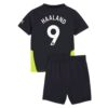 Manchester City Erling Haaland 9 Barn Borte Draktsett 2024 2025