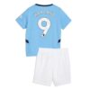 Manchester City Erling Haaland 9 Barn Hjemme Draktsett 2024 2025