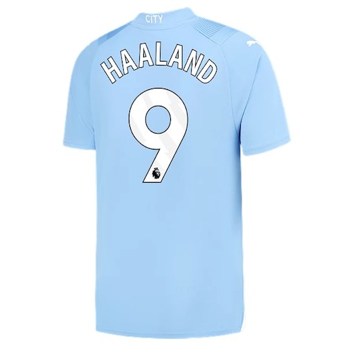 Manchester City Erling Haaland 9 Hjemme Drakt 2023 24
