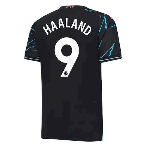 Man City Haaland Tredjedrakt 2023 Offisiell