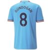 Man City Gündoğan 8 Hjemmedrakt 2022 Offisiell