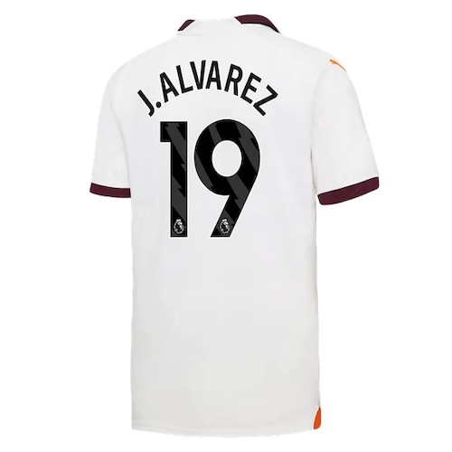 Man City Alvarez 19 Bortedrakt 2023-24 – Offisiell