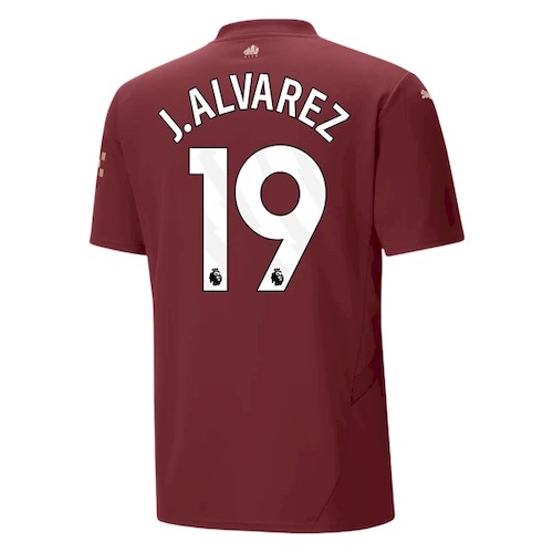 Man City Alvarez 19 Tredjedrakt 2024-25 – Offisiell