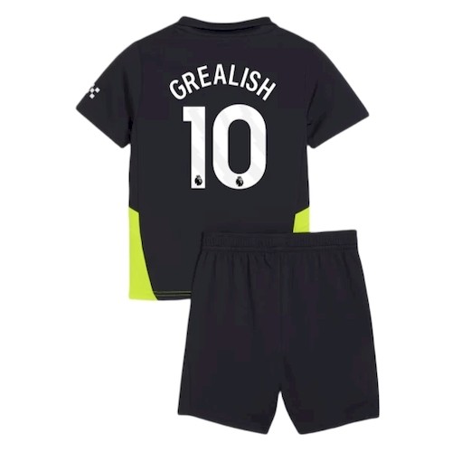 Manchester City Jack Grealish 10 Barn Borte Draktsett 2024-2025