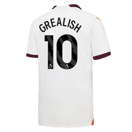 Manchester City Jack Grealish 10 Borte Fotballdrakt 2023-24