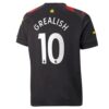 Manchester City Grealish 10 Bortedrakt 2022 23 Kjøp Nå