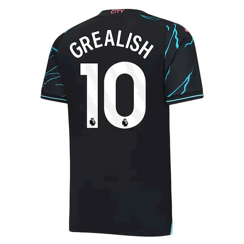 Manchester City Jack Grealish 10 Tredje Fotballdrakter 2023-24
