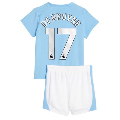 Manchester City Kevin De Bruyne 17 Hjemme Draktsett 2023 24